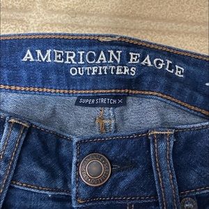 American Eagle super stretch Jeans.